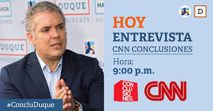 La entrevista de iván duque en inglés, realizada por el equipo de comunicaciones de presidencia. Ivan Duque Ø¯Ø± ØªÙˆÛŒÛŒØªØ± Los Invito A Ver Mi Entrevista Hoy A Las 9 00 De La Noche En Cnnee Con Soyfdelrincon Conclusionescnn Concluduque