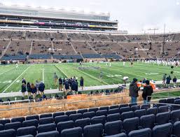 Opened 88 years ago in 1930,2 the stadium seating capacity was nearly 60,000. Notre Dame Stadium Preferred Seating 29 Seat Views Seatgeek