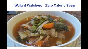 weight watchers zero point soup