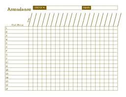 This is an attendance sheet used in schools. Printable Attendance Sheet Worksheets Teachers Pay Teachers