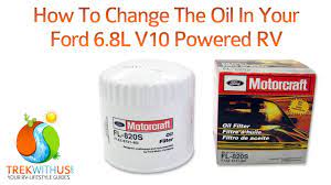 Oil for ford v10 motorhome. How To Change The Oil In Your Ford 6 8l V10 Powered Rv Youtube