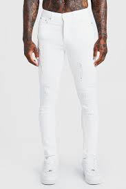 Grosisticna Prodaja Odlicna Kakovost Klasicni Cevlji White Super Skinny Jeans Mens Antlerfurniture Org