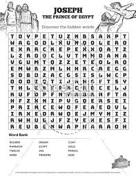 The bible does not specifically state how long joseph was imprisoned in egypt, although a general timeline can be deduced based on the information given in scripture. The Story Of Joseph The Prince Of Egypt Bible Word Search Puzzles Bible Word Search Puzzles