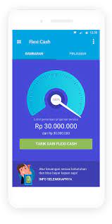 Saya menarik flexi cash sejumlah 24,000,000 untuk cicilan selama 10 bulan. Jenius