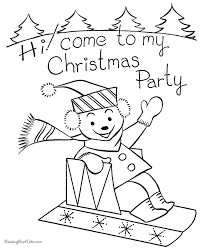 Check out amazing coloringpages artwork on deviantart. Free Printable Christmas Coloring Pictures A Christmas Party
