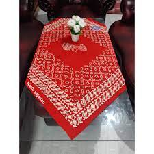 Taplak meja tamu/meja guru/meja makan batik tulis. Taplak Meja Guru Batik Viral Segi Empat 100x100 Motif Wayang Meja Tamu Meja Sekolah Best Qualty Shopee Indonesia
