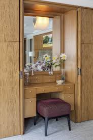 Custom Dressing Table In Stained Anigre Dressing Table Design Latest Dressing Table Designs Bedroom Furniture Design