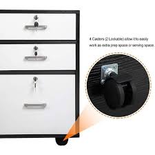 Some of the methods for doing this can be destructive, and include drilling the lock out, or prying the drawer open. 35 5 Wood File Cabinet With 3 Drawer And 2 Open Shelves Office Storage Cabinet Overstock 32033025