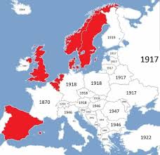 You can stop and start the animation at any time. Map Of When European Monarchies Fell Monarchism