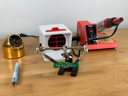 Diy high performance solder fume extractor. Build Your Own Diy 3d Printed Soldering Fume Smoke Extractor Howchoo