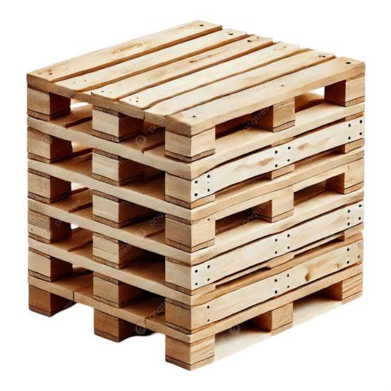 Setumpuk Empat Palet Kayu Yang Menampilkan Desain Kokoh Dan Sederhana Dengan Kaki Blok Bilah Berjarak Merata, Palet Kayu, Tumpukan Palet, Palet Yang Kokoh PNG Transparan dan Clipart untuk Unduhan Gratis