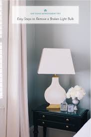 Then double check that it's unplugged. Easy Steps To Remove A Broken Light Bulb From A Socket