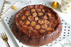 Gateau Renverse Banane Chocolat Recette Banane Chocolat Recette Gateau Poire Gateau Renverse