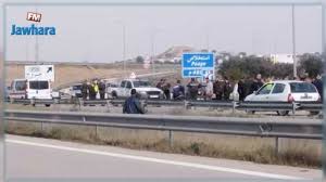 Une jeune femme est morte dans l'accident sur l'a1. Autoroute A1 Deux Accidents De La Route Au Niveau De La Station De Peage De Mornag