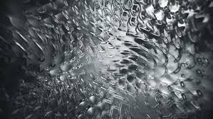 With graceful veining patterns that look like flowing water and a white background with soft grey veins, burgundy flecks and metallic minerals, this provides a sense of luxury o kitchen spaces. Chrome Metallic Glossy Abstract Background By Provitaly Videohive