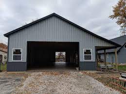 6 12 Pitch Elevated Roof Pitch On Pole Building Pole Buildings Post Frame Building Roof Trusses