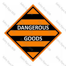 Dangerous Goods Safety Signs Nz