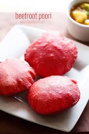 Beetroot Poori Recipe Crisp Crimson Coloured Pooris Made With Beetroot Indian Food Recipes Vegetarian Beetroot Recipes