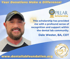 Your donations make the Foundation's grants and scholarships possible! Dale  Wester, BA, CDT received the Fall 2023 CDT Pillar Scholarship, and shares  some thoughts for #TestimonialTuesday. Lear more about how the Foundation