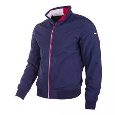 Transactions protégées contre les interceptions. Blouson Toile Col Camionneur Poches Zip Homme Tommy Hilfiger A Prix