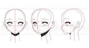 White haired animated woman with katana illustration, anime, anime girls. How To Draw Anime Girl Faces Step By Step Drawing Guide By Desi Bell Dragoart Com