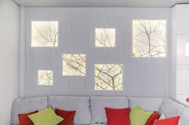 تقليد نافذة في الداخل أفكار للتغييرات المرئية في الفضاء