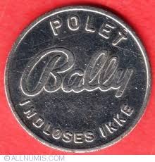 Cjsc «polet airlines» was an airline based in voronezh, russia. Bally Polet Indloses Ikke Vending Machine Denmark Token 31377