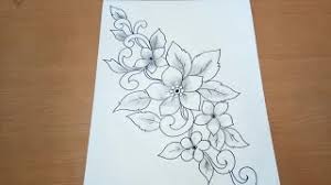 100 contoh sketsa bunga yang mudah di gambar gudangsket via gudangsket.blogspot.com. Sketsa Bunga Untuk Batik Sangat Mudah Di Ikuti Youtube