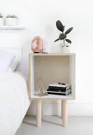 My bedside table used to be a dumping ground for everything that didn't have a home. 20 Diy Budget Bedside Table Ideas The Kindest Way