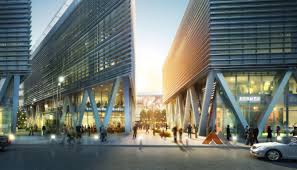 This New Mixed Use Complex In Shenzhen S Longgang District Is Designed To Be A Vibrant Hub For Business And Entertainment Som S Maste Master Plan Park Village