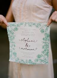 14 Farm Wedding Fabric Invitation Handkerchief Wedding Invitation Photo Wedding Invitations Handkerchief Invitation