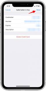I don't know what else to do. How To Update Autofill Credit Card Information On An Iphone
