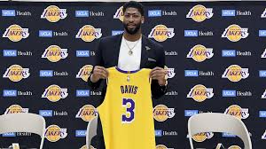 Los angeles lakers kids anthony davis statement replica jersey. Anthony Davis Sidesteps Question On Long Term Future With Lakers