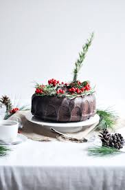 Chocolate Bundt Cake With Orange And Rosemary Cake Chocolat Cuisson De Noel Gateaux Bundt
