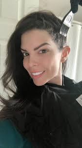 When the salon is closed... You gotta do what you gotta do, during  quarantine... missing Julinda's Salon & Spa 💔