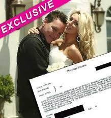 Aspiring singer courtney alexis stodden got parental consent to marry actor. 16 Year Old Bride And 51 Year Old Hubby S Marriage License Certificate