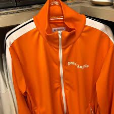 Adidas originals is a famed diffusion line to the legendary german sportswear empire, adidas. Sale Palm Angels Tracksuit Orange Is Stock