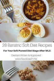 Soft And Pureed Recipes After Bariatric Surgery Pureed Food Recipes Bariatric Friendly Recipes Soft Foods Diet