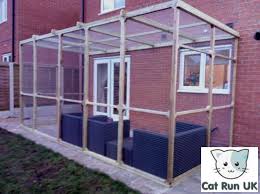 This cat enclosure design is all about embodying luxury with minimal supplies. Cat Enclosures Attached To Houses For Outdoor Use Catios And Cat Enclosures Attached To Houses And Buildings Cat Run Uk