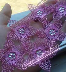 igne oyasi motif modelleri boncuk nakis desenleri oya boncuklu desenler