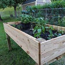 Accessible No Stoop Garden Planter Bed Downloadable Diy Etsy Vegetable Garden Design Garden Planters Fall Garden Vegetables