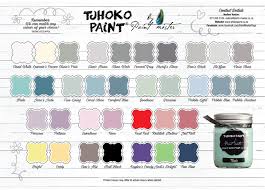 Colour Chart Tjhoko Paint