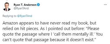 Amazon Says It Is Purging Books That Frame Transgender Identity As A Mental Illness Daily Mail Online