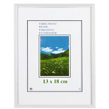Sous Verre Blanc 13x18 Cm Cadre Mural Cadre Photo Porte Photo