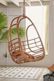 Tenley Rattan Swing Chair Swinging Chair Rattan Patio Furniture Hanging Chair