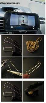Diy Car Cellphone Holder Car Smartphone Mount Car Cell Phone Holder Diy Phone Holder Car Phone Holder