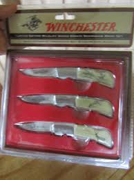 Popular set three piece knife of good quality and at affordable prices you can buy on aliexpress. Winchester Limited Edition Wildlife Series Ersa Scrimshaw Knife Set New Schooner Chandlery