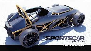 The Basic Idea Was To Create A Lightweight Open Frame 2 Seat Track Car That Got Looks And Feel An Avtomobil Budushego Dizajn Transporta Konceptualnye Mashiny