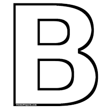 Moldes de letras grandes para carteles. B 2 Gif Image Letras Abecedario Para Imprimir Plantillas De Letras Letras Para Carteles