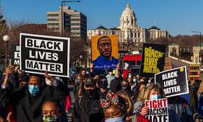 Peaceful demonstrators during george floyd black lives matter protest at the capital on june 1, 2020 in saint paul, minnesota. The World Is Waiting Derek Chauvin Set To Go On Trial For Killing Of George Floyd George Floyd The Guardian